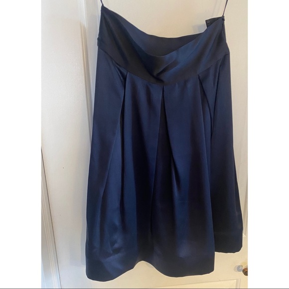 Jovani Midi Skirt Navy - Picture 1 of 3